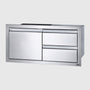 36 x 16 inch Single Door & Double Drawer Combo