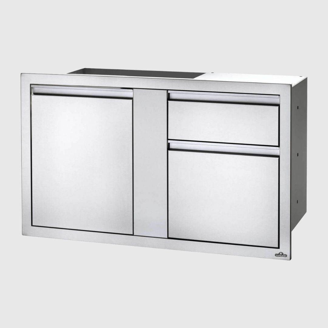 42 x 24 inch Large Door & Waste Bin Drawer