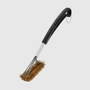 Triple-Row Grill Brush with Brass Bristles