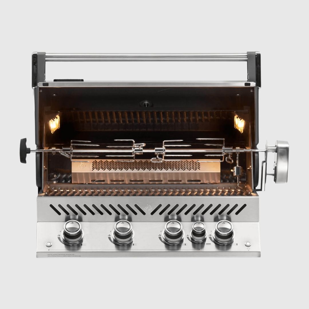 PRO™ 500 Propane Gas Grill Head with Infrared Rear Burner