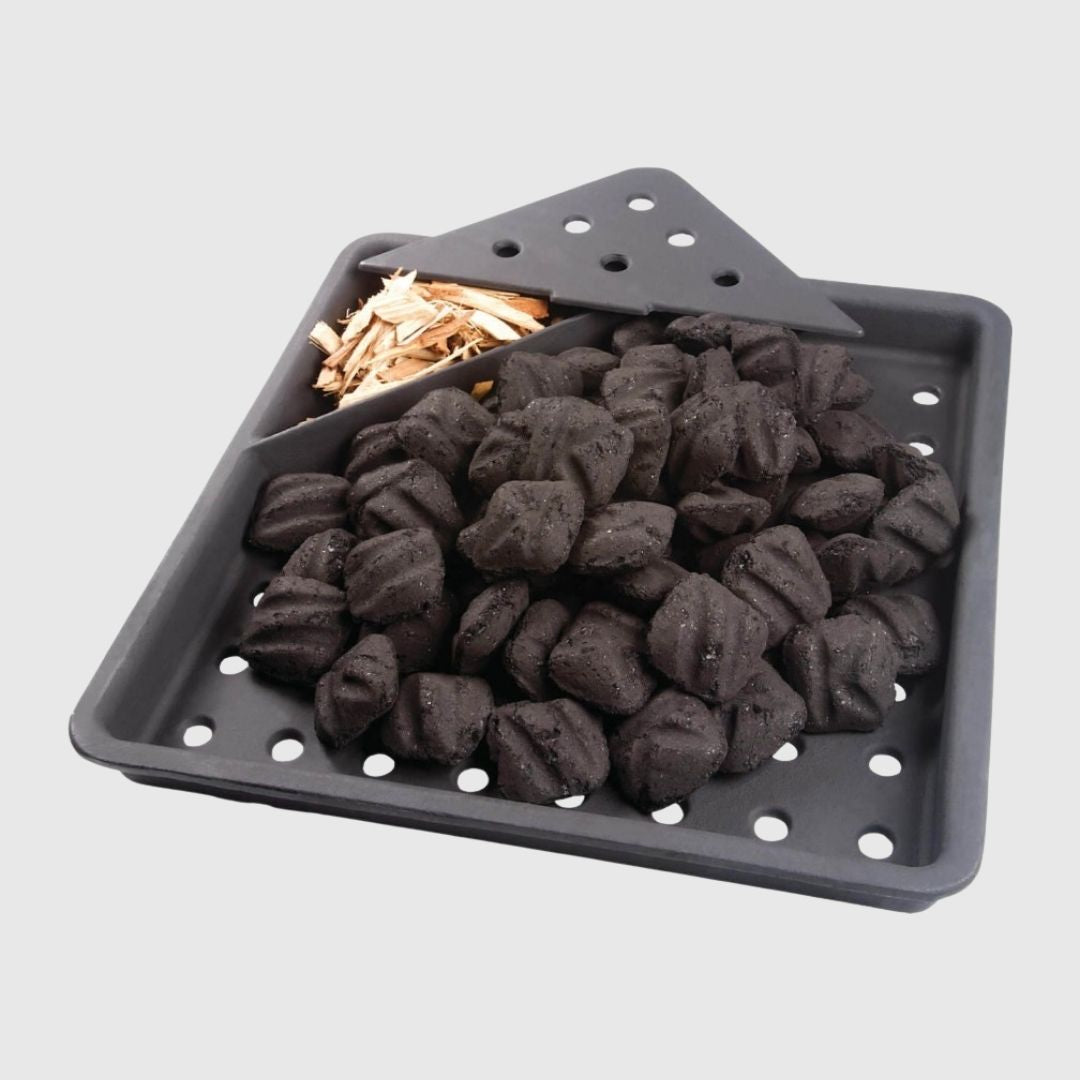 Cast Iron Charcoal and Smoker Tray