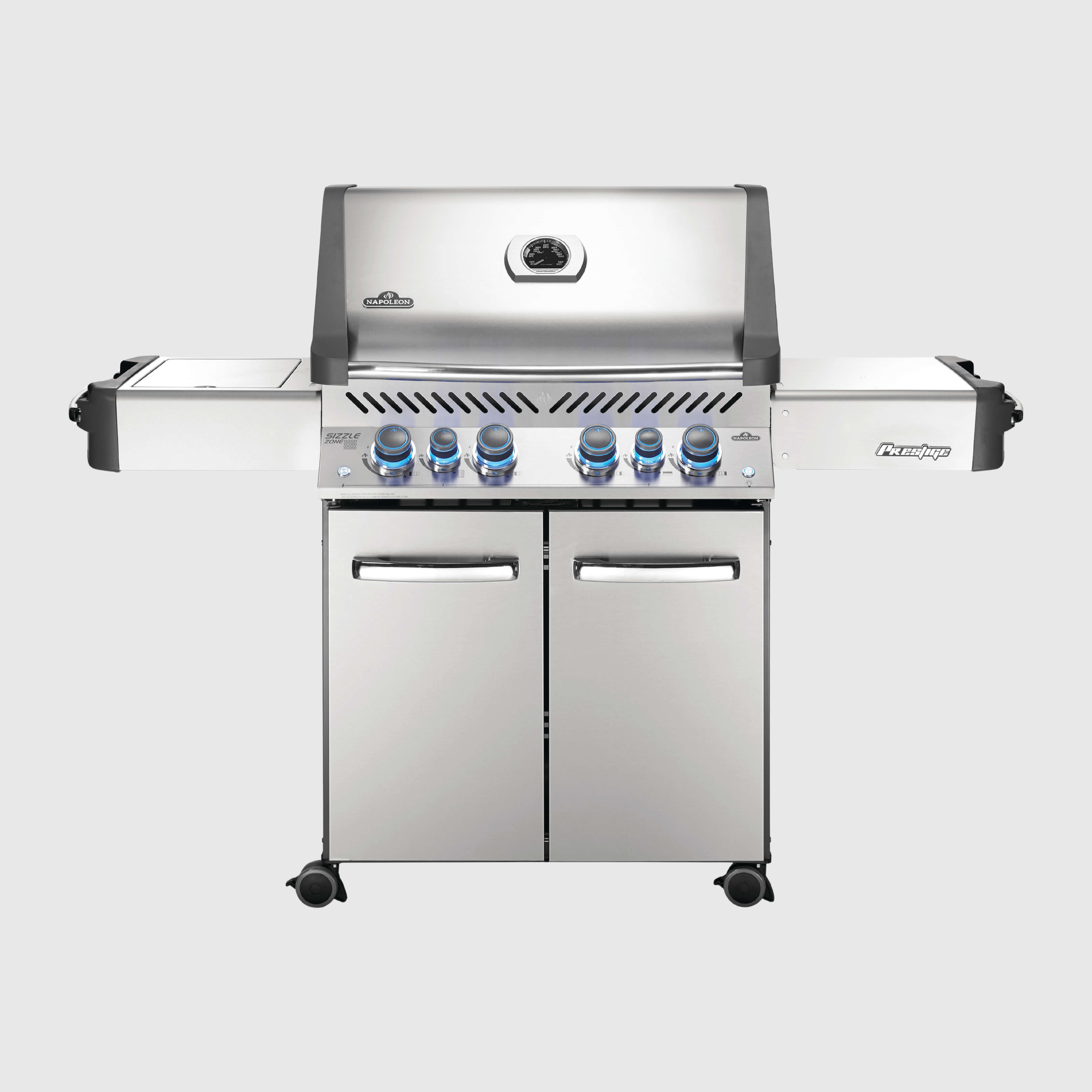 Prestige® 500 Propane Gas Grill with Infrared Side & Rear Burners