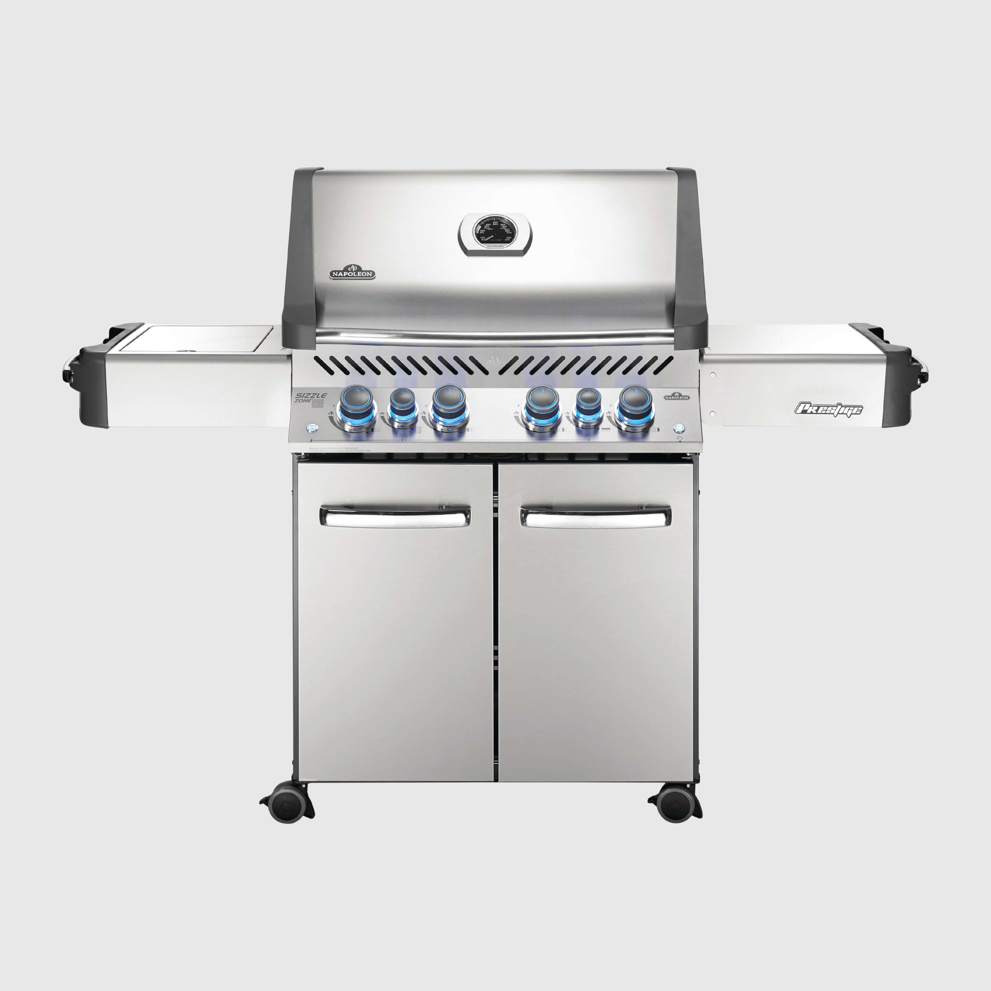 Prestige® 500 Propane Gas Grill with Infrared Side & Rear Burners