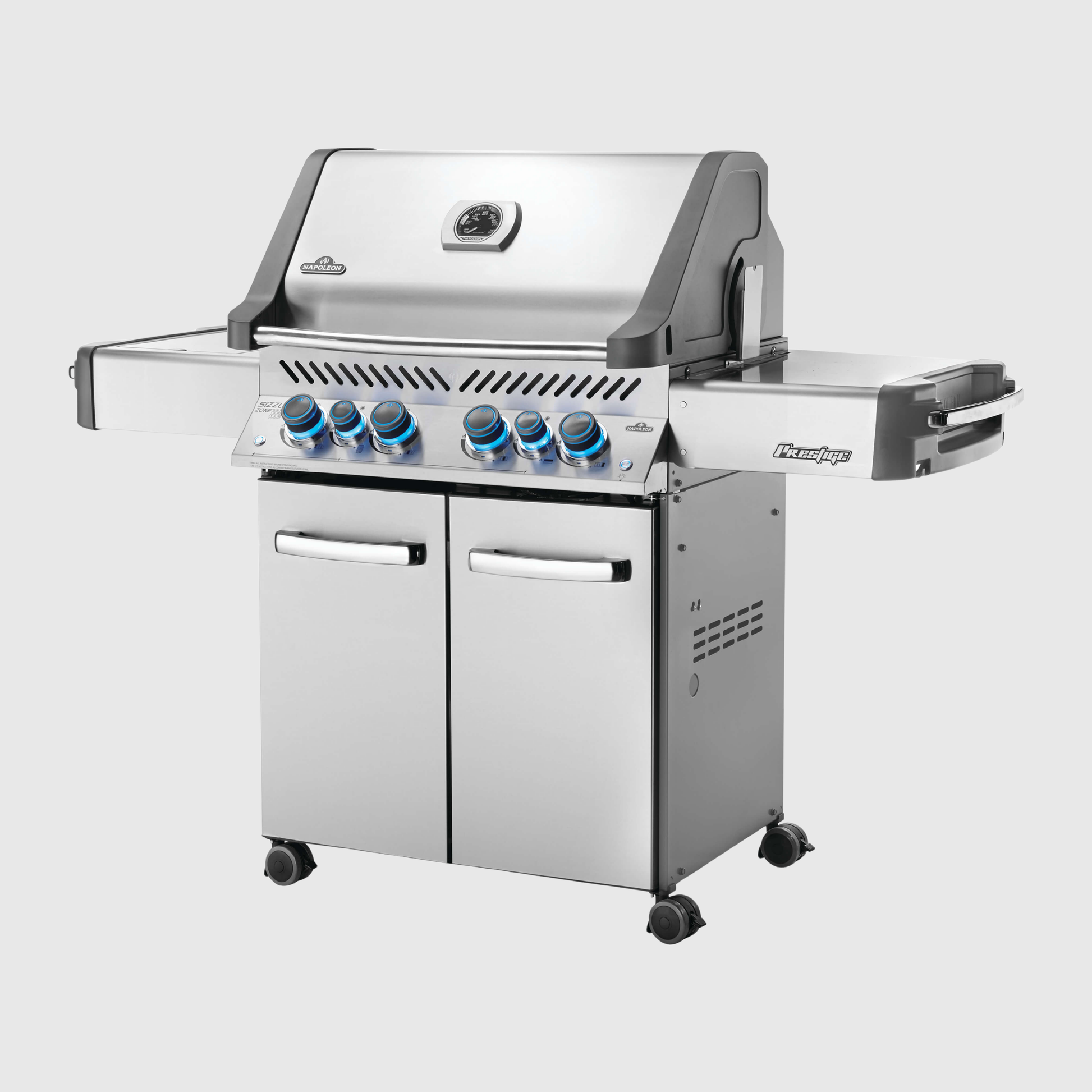 Prestige® 500 Propane Gas Grill with Infrared Side & Rear Burners