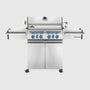 PRO™ 500 Propane Gas Grill with Infrared Rear & Side Burners