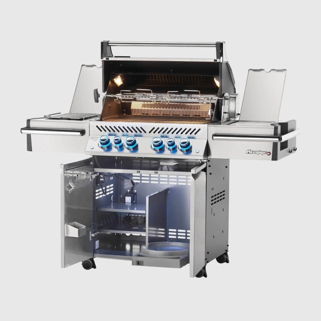 PRO™ 500 Propane Gas Grill with Infrared Rear & Side Burners