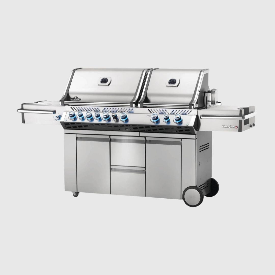 PRO™ 825 Propane Gas Grill with Power Side Burner & Infrared Rear & Bottom Burners